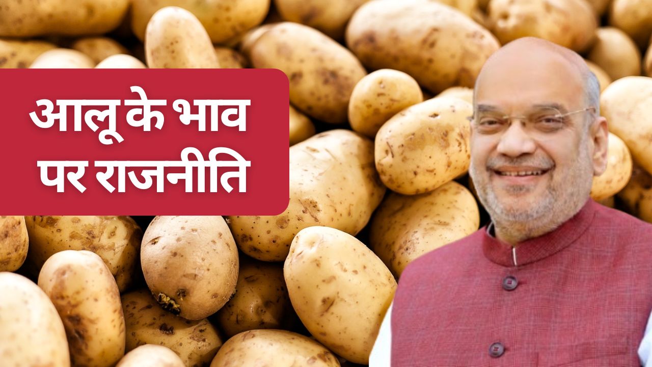 बंगाल का आलू दूसरे राज्यों में भेजेगी भाजपा, अमित शाह बोले- 2 नहीं 22 रुपये होगा आलू का दाम 