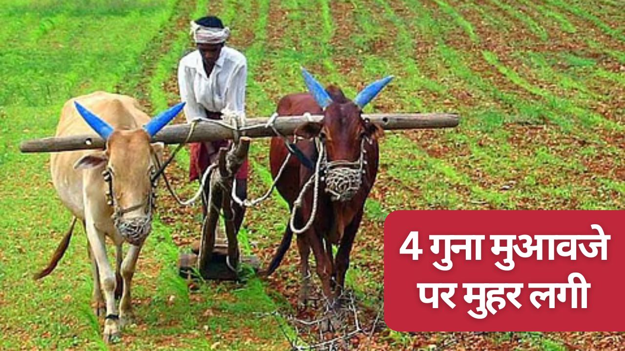 भूमि अधिग्रहण पर 4 गुना मुआवजा देने को मंजूरी, 600 गांवों के लिए सिंचाई प्रोजेक्ट राशि पर मुहर
