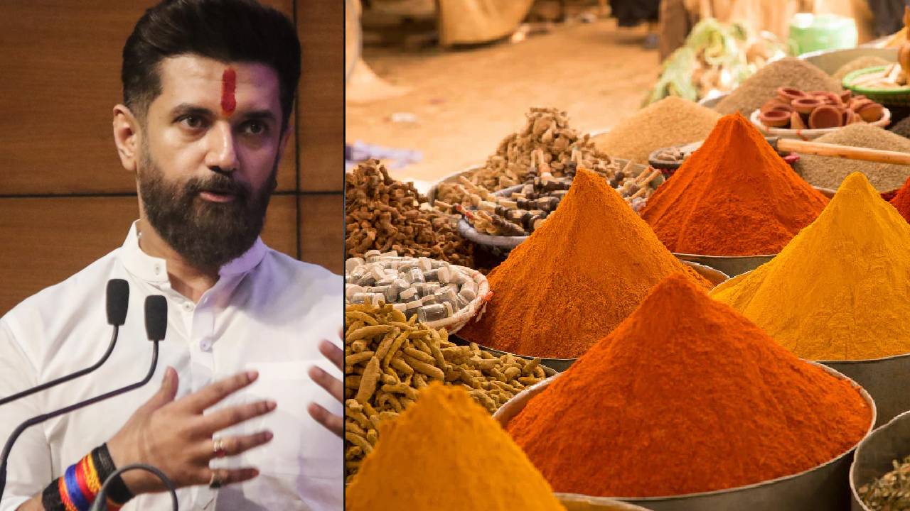 कीटनाशकों के कारण भारतीय मसाले रिजेक्ट, हजारों खेप विदेशों से लौटीं… चिराग पासवान नाराज