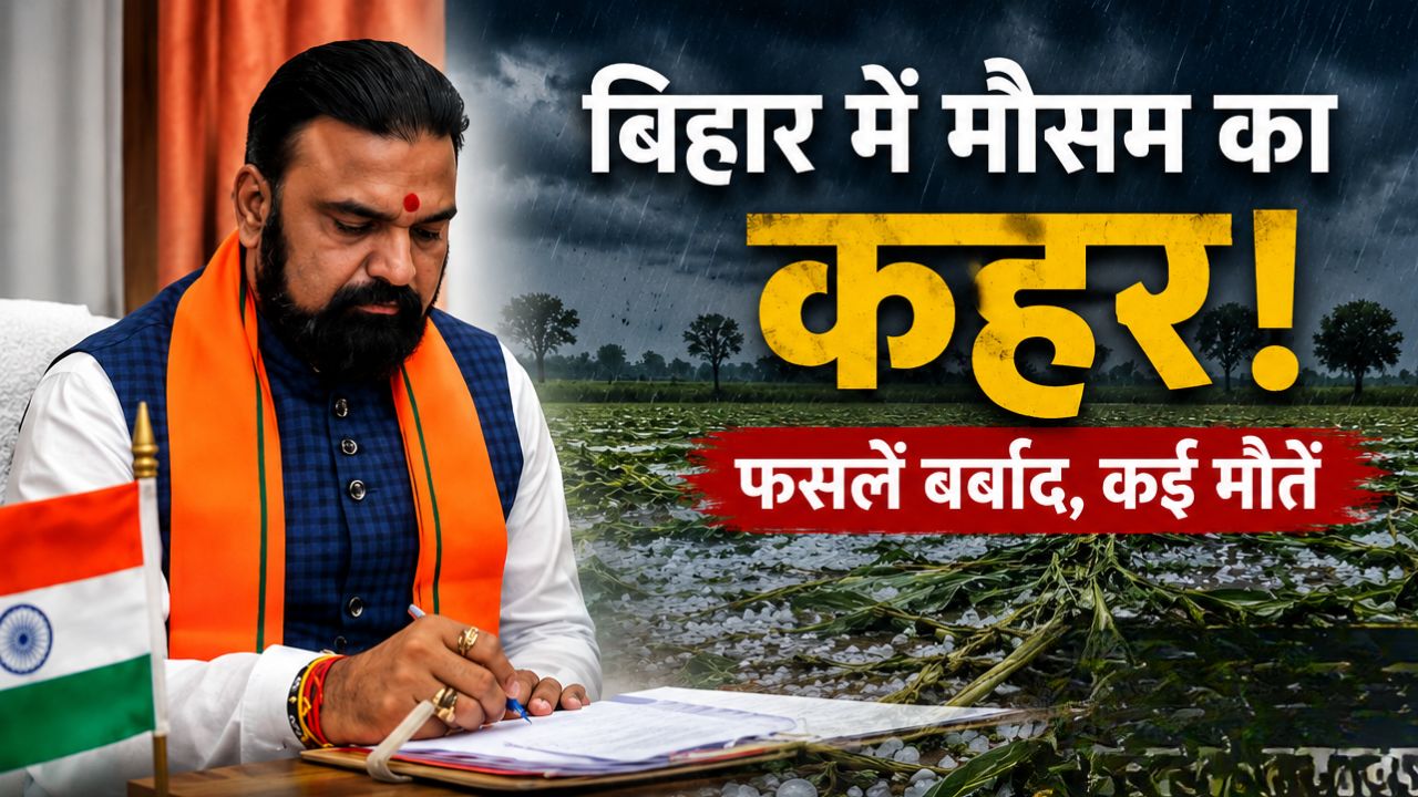 बिहार में मौसम का कहर, फसलें तबाह, कई लोगों की मौत… सरकार देगी 4-4 लाख रुपये की सहायता