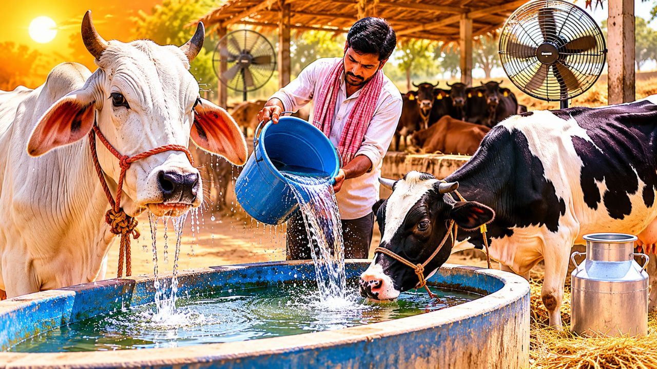 नौतपा की खतरनाक गर्मी में ऐसे बचाएं पशुओं की जान, नहीं तो घट सकता है दूध उत्पादन