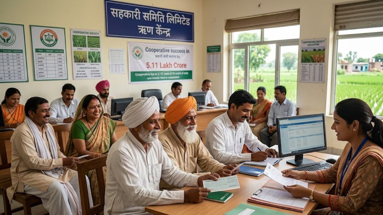 सहकारी समितियों से मिनटों में पास होगा लोन, किसानों की सुविधा के लिए खर्च होंगे 5.11 लाख करोड़