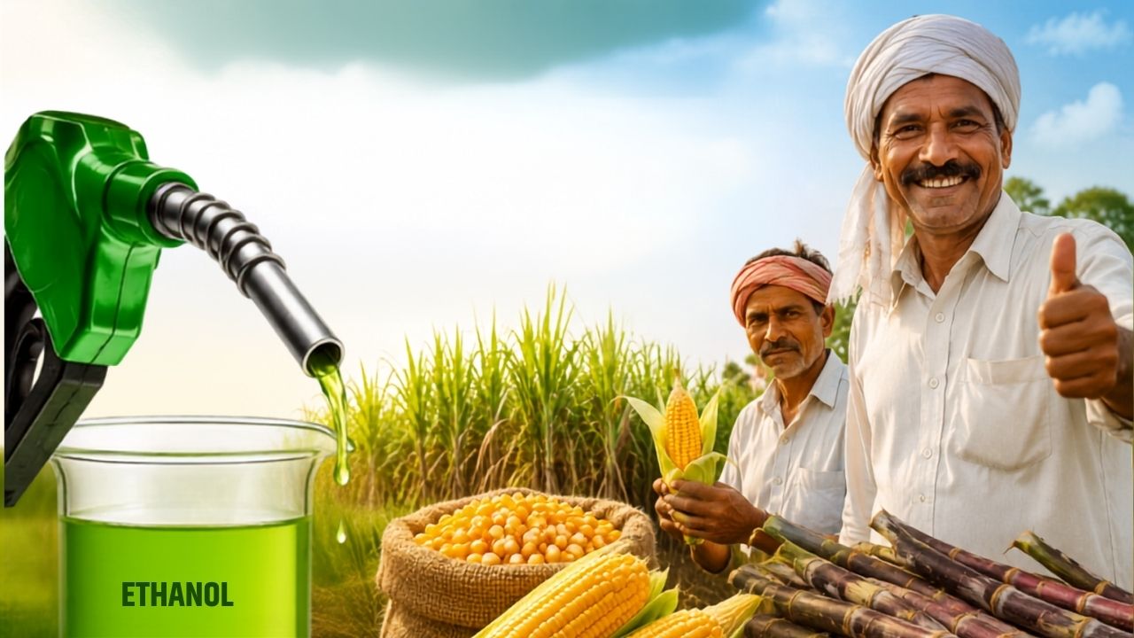 एथेनॉल पर बड़ा फैसला, क्या अब गन्ना और मक्का किसानों की कमाई में आएगा बड़ा उछाल?