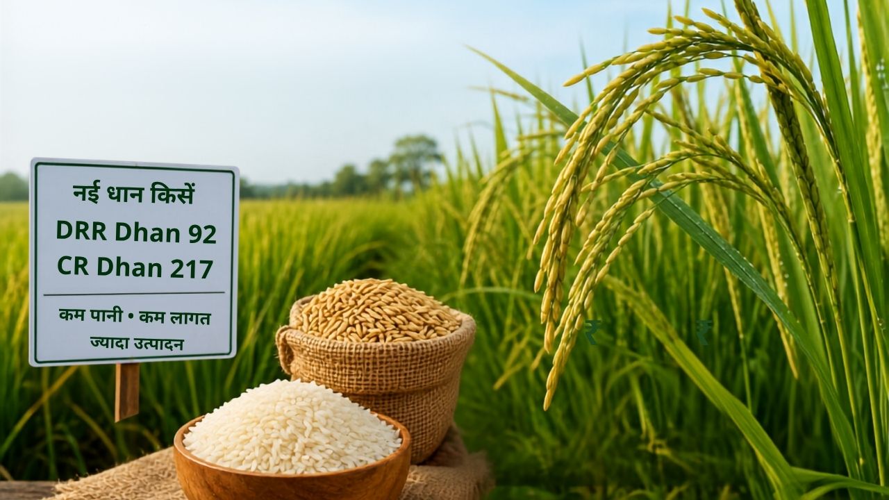 धान किसानों के लिए खुशखबरी! ICAR-IRRI की ये 2 नई किस्में कम पानी में देंगी ज्यादा पैदावार, घटेगा खेती का खर्च