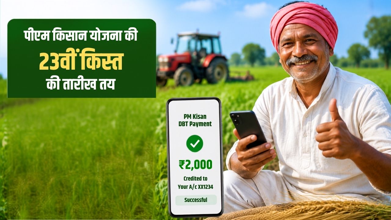 PM किसान की 23वीं किस्त पर बड़ा अपडेट, 20 जून को खातों में आएंगे 2,000 रुपये, ऐसे चेक करें स्टेटस