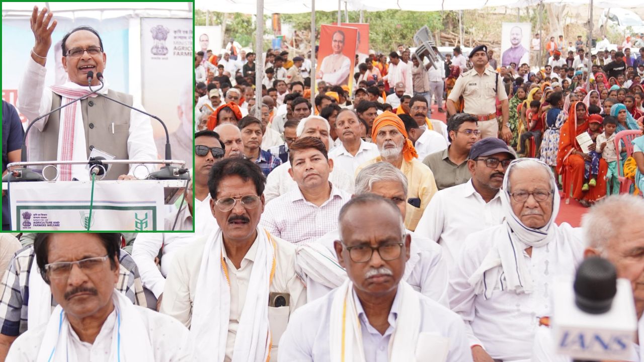 ‘बीमार’ खेतों के इलाज का अभियान हुआ शुरू, रायसेन में बोले शिवराज- मिट्टी बचेगी, तभी खेती बचेगी