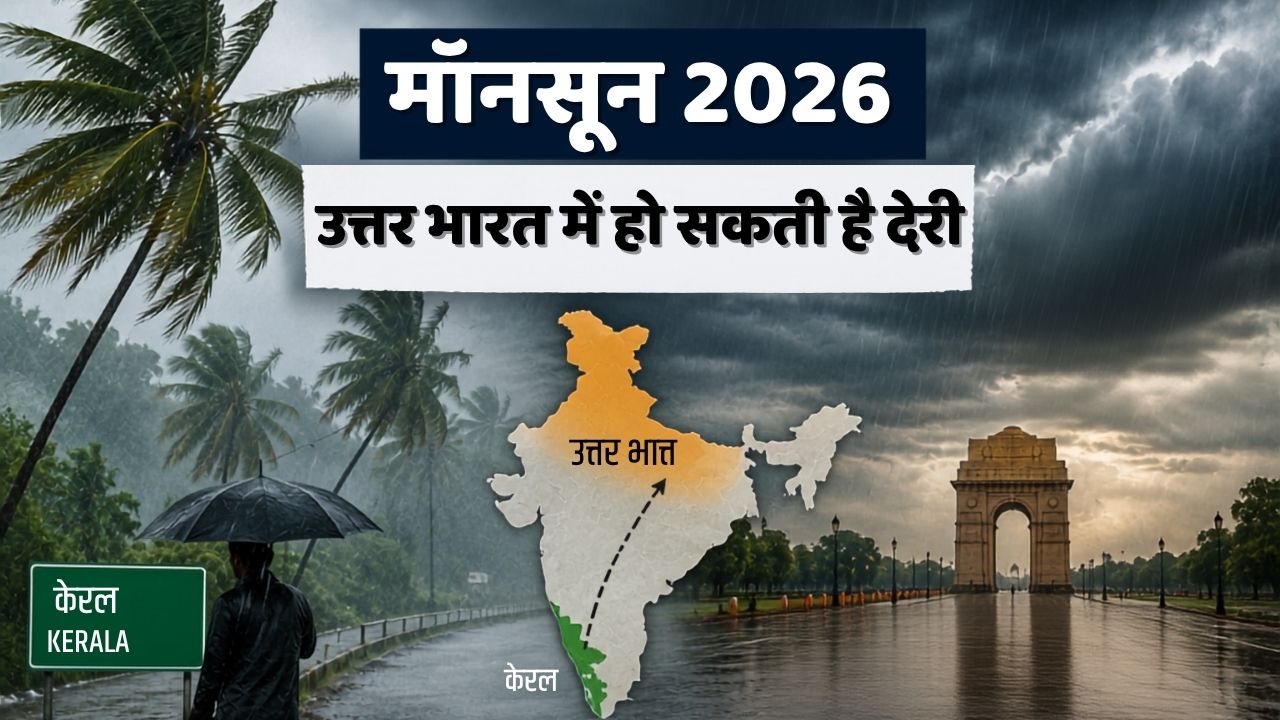 आने वाले दिनों में धीमी पड़ सकती है मॉनसून की रफ्तार, खरीफ फसलों की बुवाई पर पड़ेगा असर