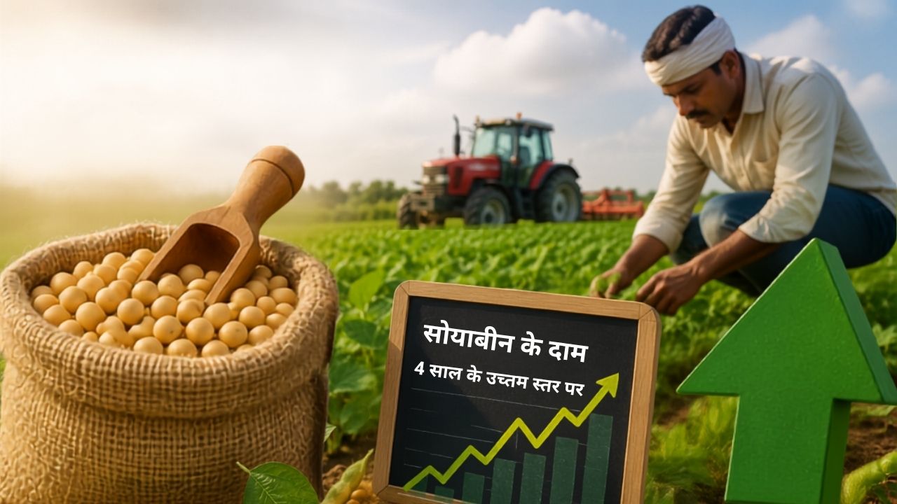 सोयाबीन की खेती की ओर बढ़ता रुझान, 10 फीसदी तक बढ़ सकता है रकबा, MSP से ऊपर पहुंचे दाम