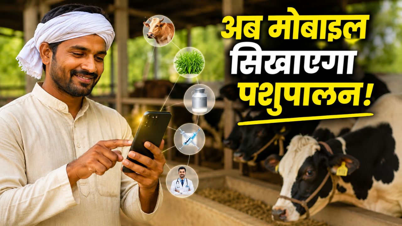 अब मोबाइल पर मिलेगी पशुपालन की पूरी गाइड, बिना इंटरनेट भी काम करेगी MP की गौरस ऐप