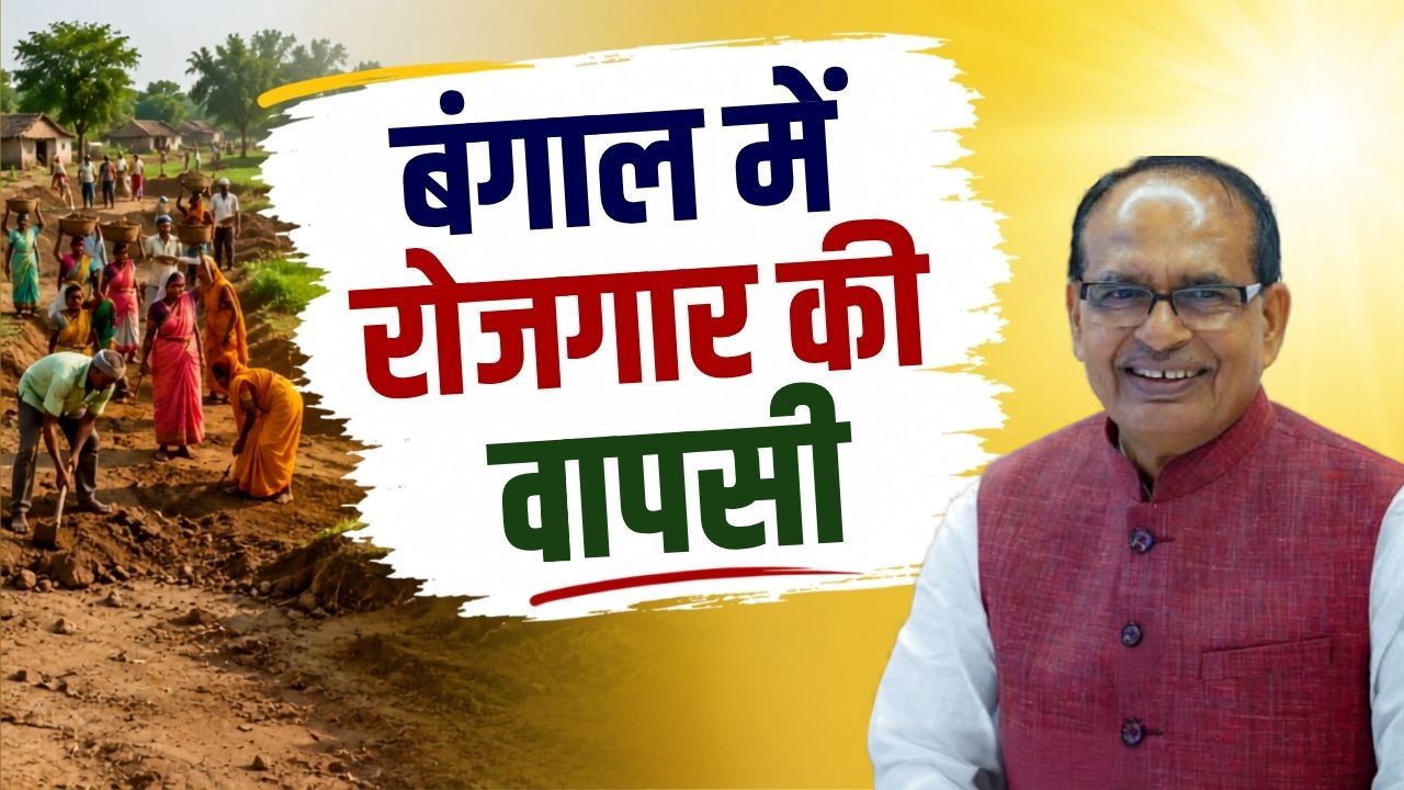 153 लाख लोगों के लिए रोजगार की व्यवस्था का ऐलान, बंगाल सरकार को केंद्र ने भेजा लेटर