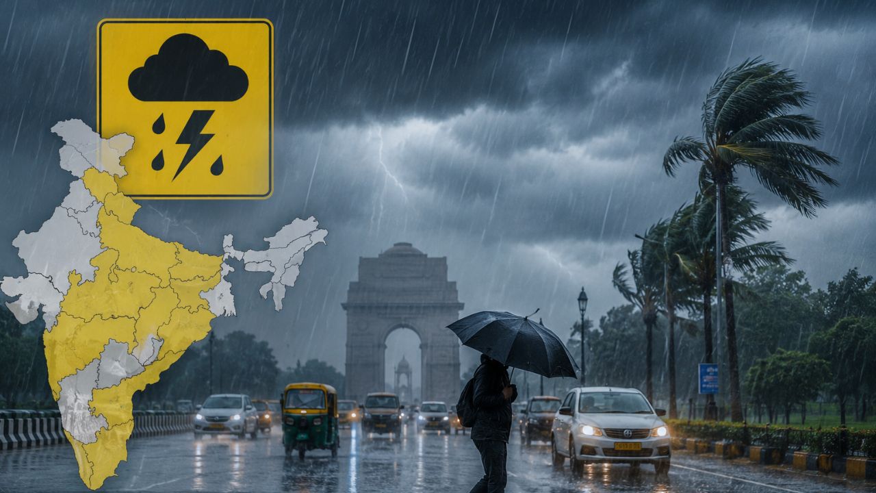 Weather Update: अगले 48 घंटे भारी, 22 राज्यों में आंधी-बारिश का अलर्ट, IMD ने दी चेतावनी