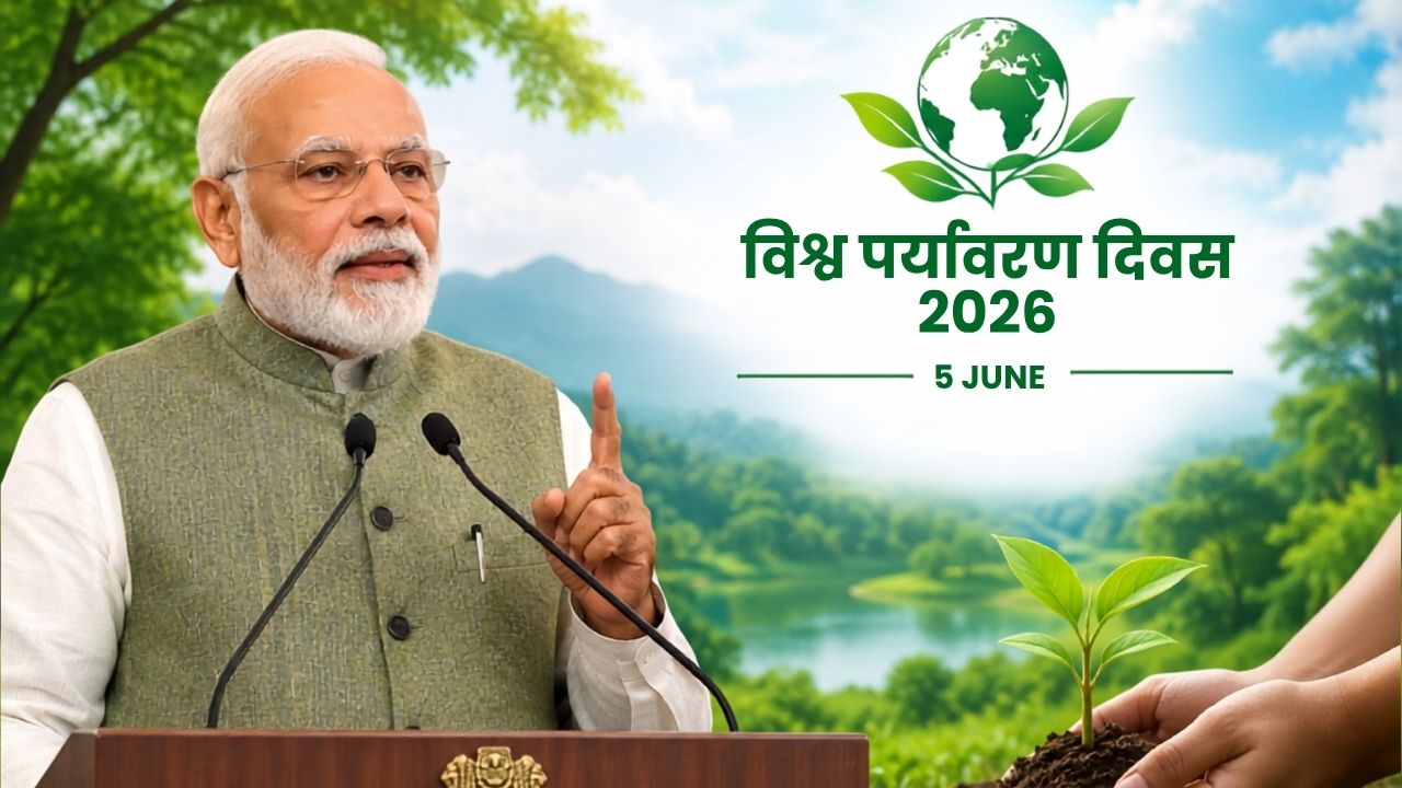 पर्यावरण दिवस: PM मोदी ने गिनाईं पर्यावरण संरक्षण की उपलब्धियां, हरित विकास पर दिया जोर