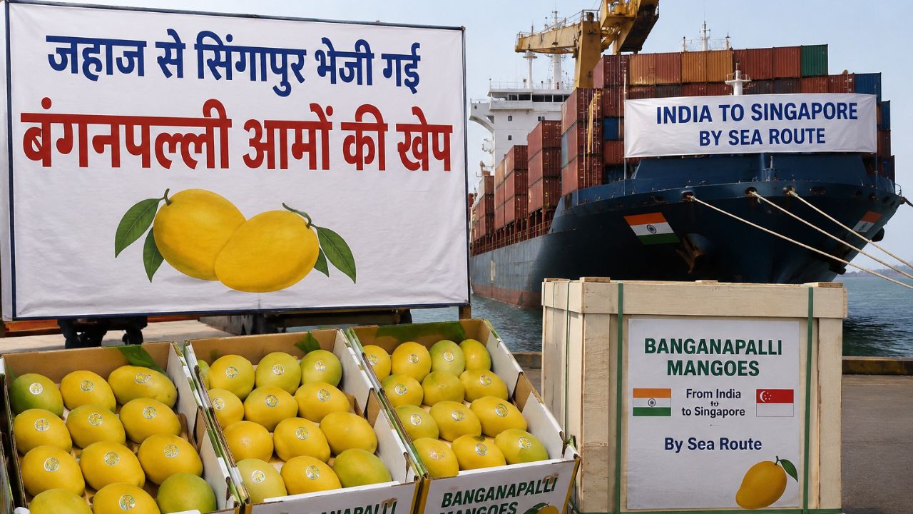 अब हवाई नहीं समुद्री मार्ग से होगा आम का निर्यात, 90 फीसदी घटी एक्सपोर्ट लागत.. किसानों को फायदा