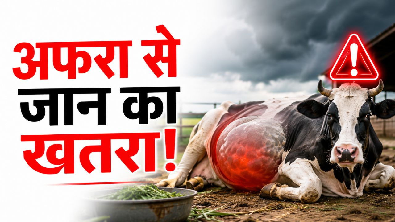 पशुओं की जान ले सकती है अफरा बीमारी! मौसम बदलते ही भूलकर भी न करें ये गलती, वरना होगा नुकसान