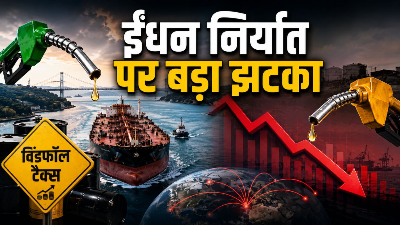 डीजल-ATF निर्यात हुआ महंगा..सरकार ने बढ़ाया विंडफॉल टैक्स, जानिए किस पर पड़ेगा असर