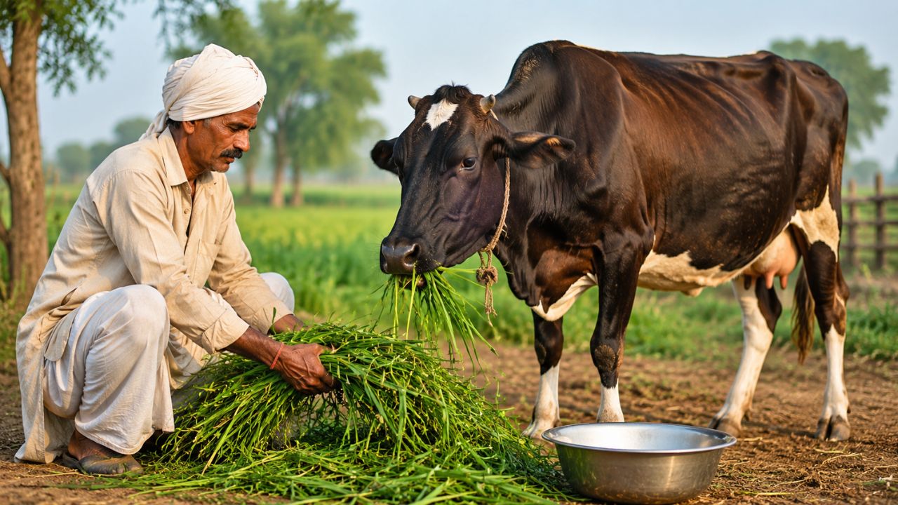 हरा चारा खिलाने से पहले रहें सावधान, अफरा रोग से हर साल कई पशुपालकों को होता नुकसान
