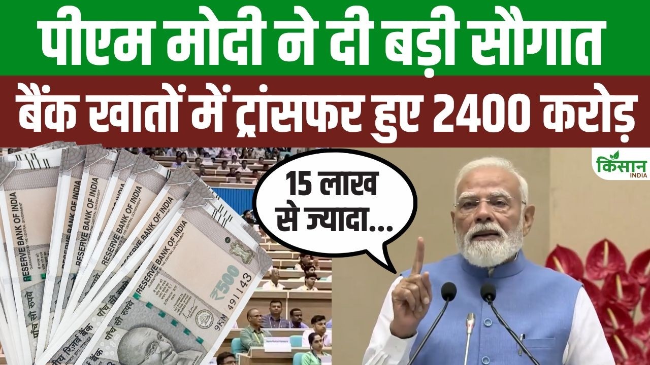 PM मोदी ने दी बड़ी सौगात, PM-VBRY योजना के तहत 2,400 करोड़ रुपये सीधे खातों में भेजे गए