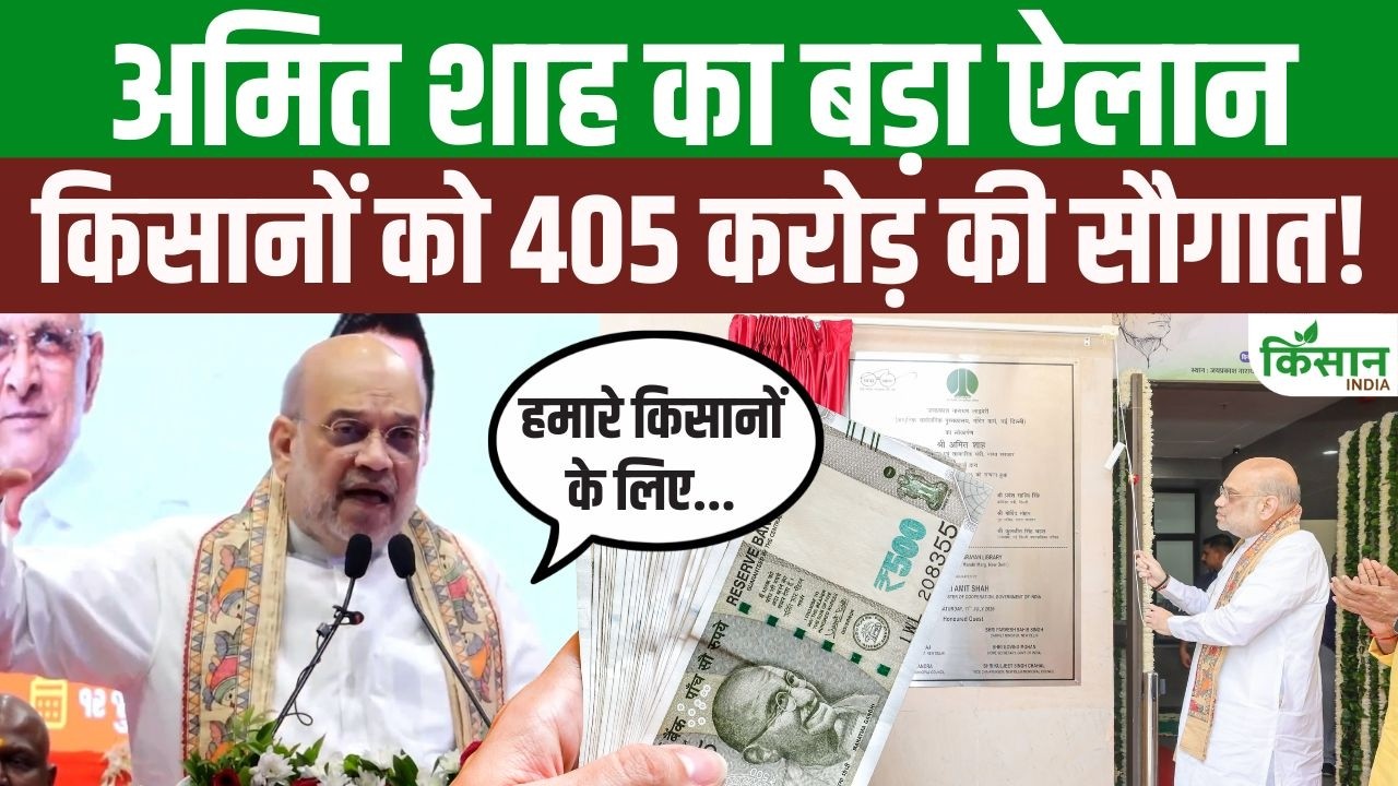 अमित शाह का किसानों को बड़ा तोहफा, 405 करोड़ की लागत से शुरू हुई नई APMC सब्जी मंडी