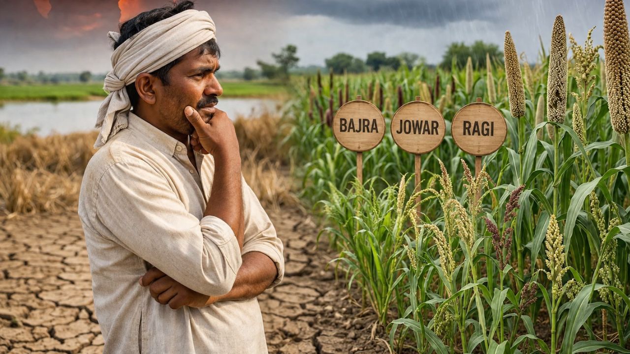 कम बारिश के बीच किसानों के लिए बड़ी सलाह, धान छोड़ अपनाएं ये 3 फसलें कम बारिश के बीच किसानों के लिए बड़ी सलाह, धान छोड़ अपनाएं ये 3 फसलें