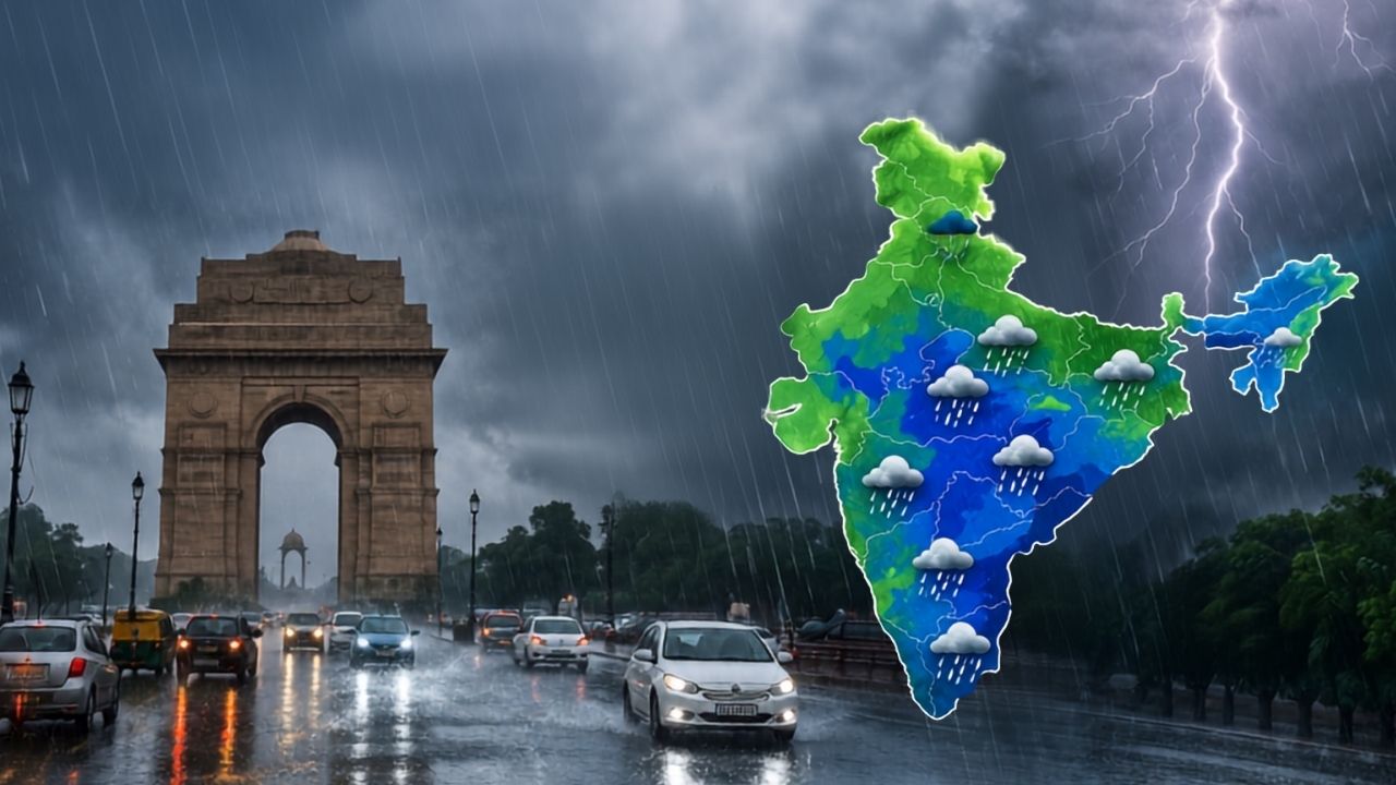 फिर एक्टिव हुआ मॉनसून, कई राज्यों में मूसलाधार बारिश का अलर्ट, दिल्ली में लुढ़केगा तापमान