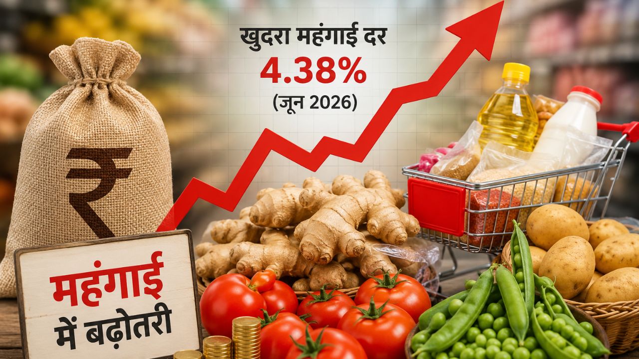 महंगाई ने फिर बढ़ाई चिंता, जून में 5 फीसदी के पार फूड इंफ्लेशन, अदरक और टमाटर सबसे ज्यादा महंगे
