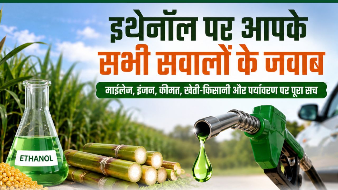 इथेनॉल बनने से किसानों ने 1.60 लाख करोड़ कमाए? गाड़ी का माइलेज घटता है.. इंजन खराब होता है, सभी सवालों के जवाब पढ़िए