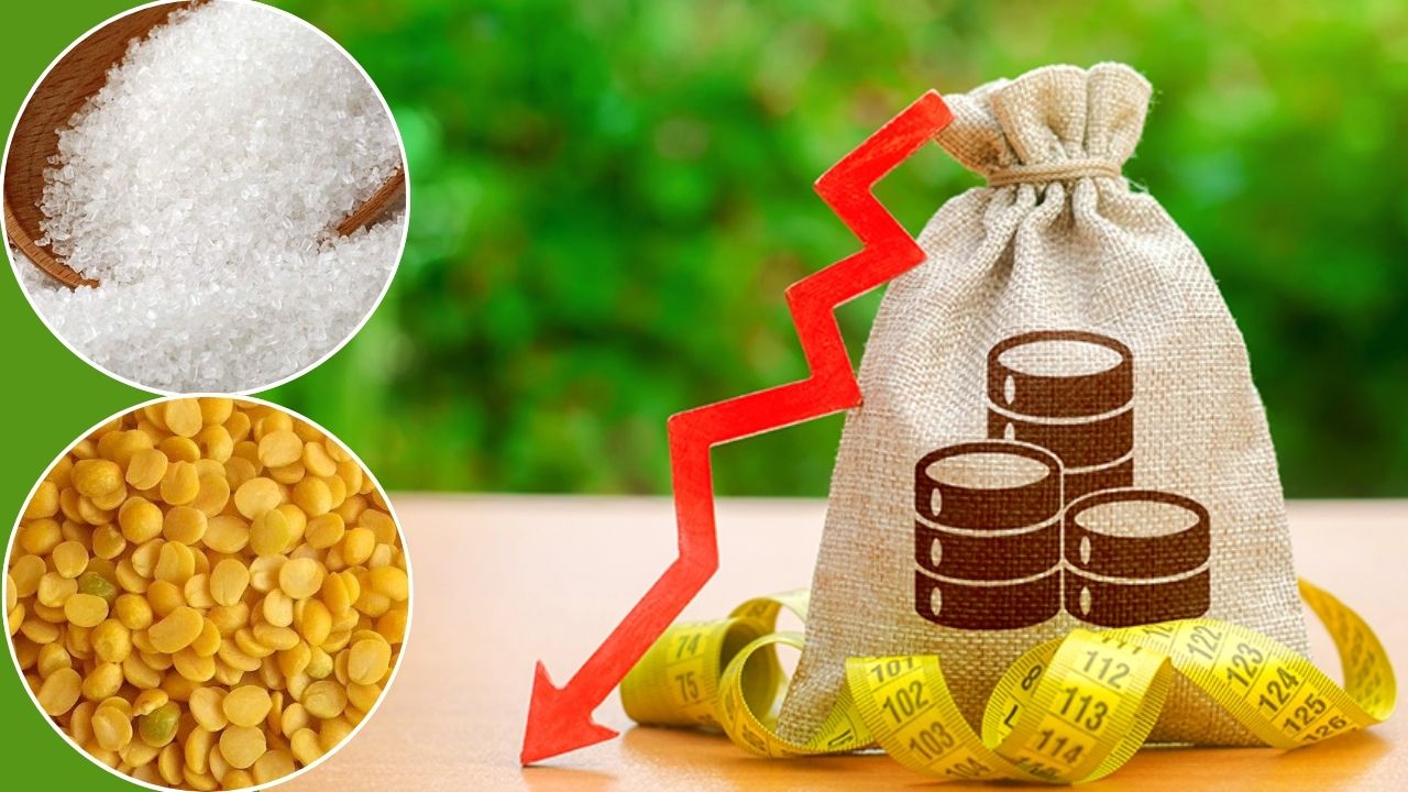 Commodity News: 600 रुपये लुढ़का चीनी का भाव, अरहर दाल और खाद्य तेल कीमतों में हलचल