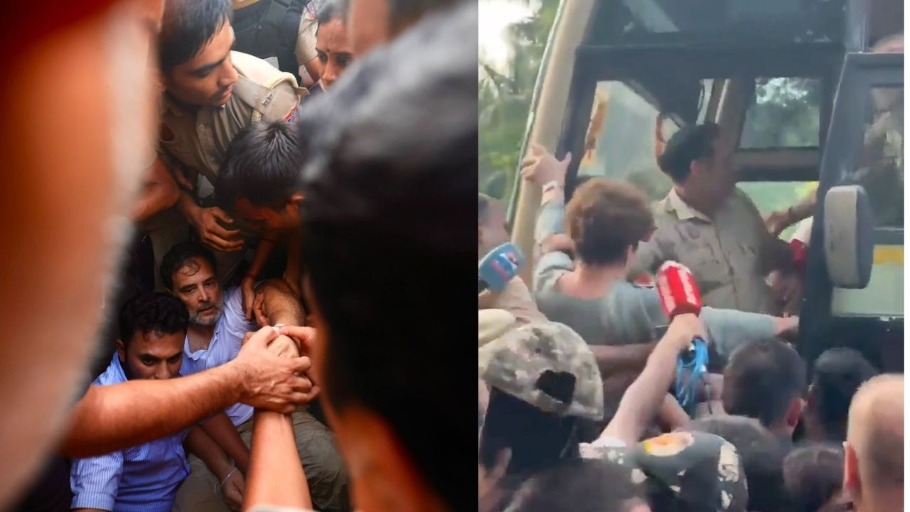 पुलिस कार्रवाई के बीच प्रियंका गांधी वाड्रा ने केंद्र सरकार पर निशाना साधते हुए कहा कि सरकार विपक्ष की आवाज से डर गई है. उन्होंने कहा, 