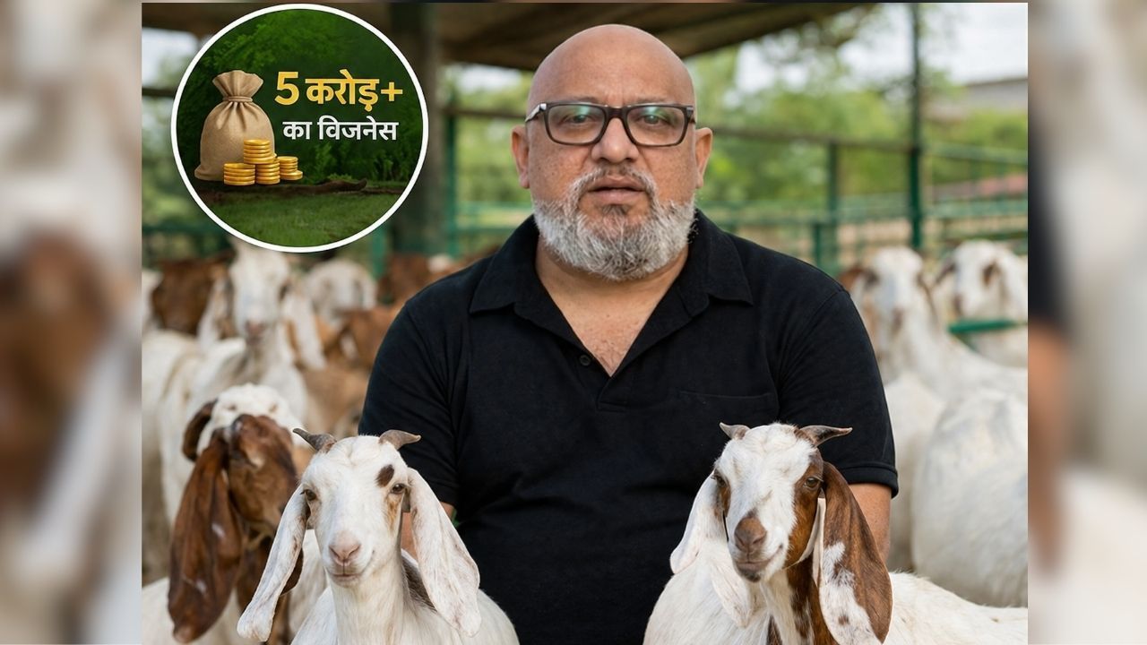 नौकरी नहीं, बकरी पालन से बदली किस्मत.. MBA पास शख्स ने खड़ा किया 5 करोड़ का बिजनेस