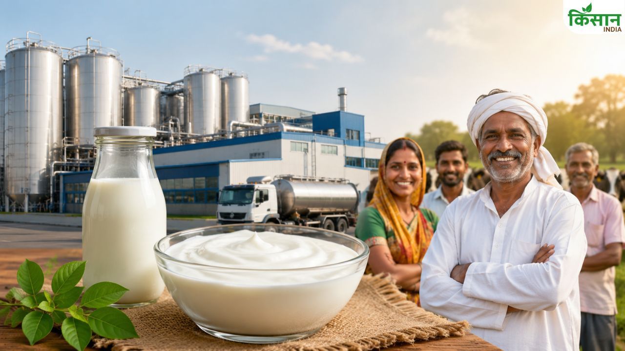 दुनिया का सबसे बड़ा दही प्लांट बनेगा भारत में! 700 करोड़ की अमूल परियोजना से 1.25 लाख किसानों को फायदा दुनिया का सबसे बड़ा दही प्लांट बनेगा भारत में! 700 करोड़ की अमूल परियोजना से 1.25 लाख किसानों को फायदा