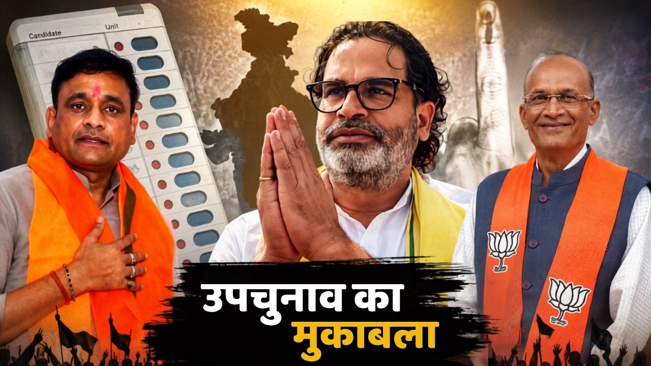 उपचुनाव के रुझानों ने बढ़ाई सियासी हलचल! कहीं PK आगे तो कहीं भाजपा और कांग्रेस में जबरदस्त मुकाबला