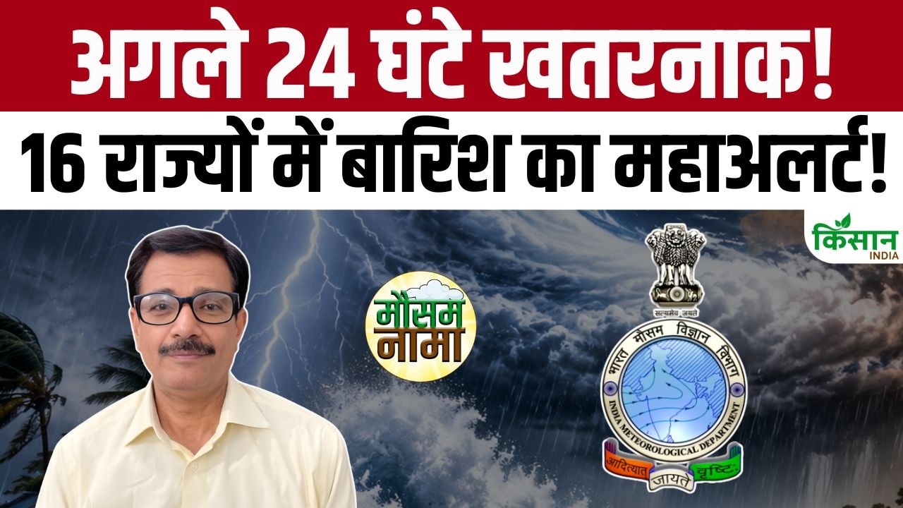 Weather Update Today Imd Issues Red Alert For 16 States Heavy Rain Expected In The Next 24 Hours