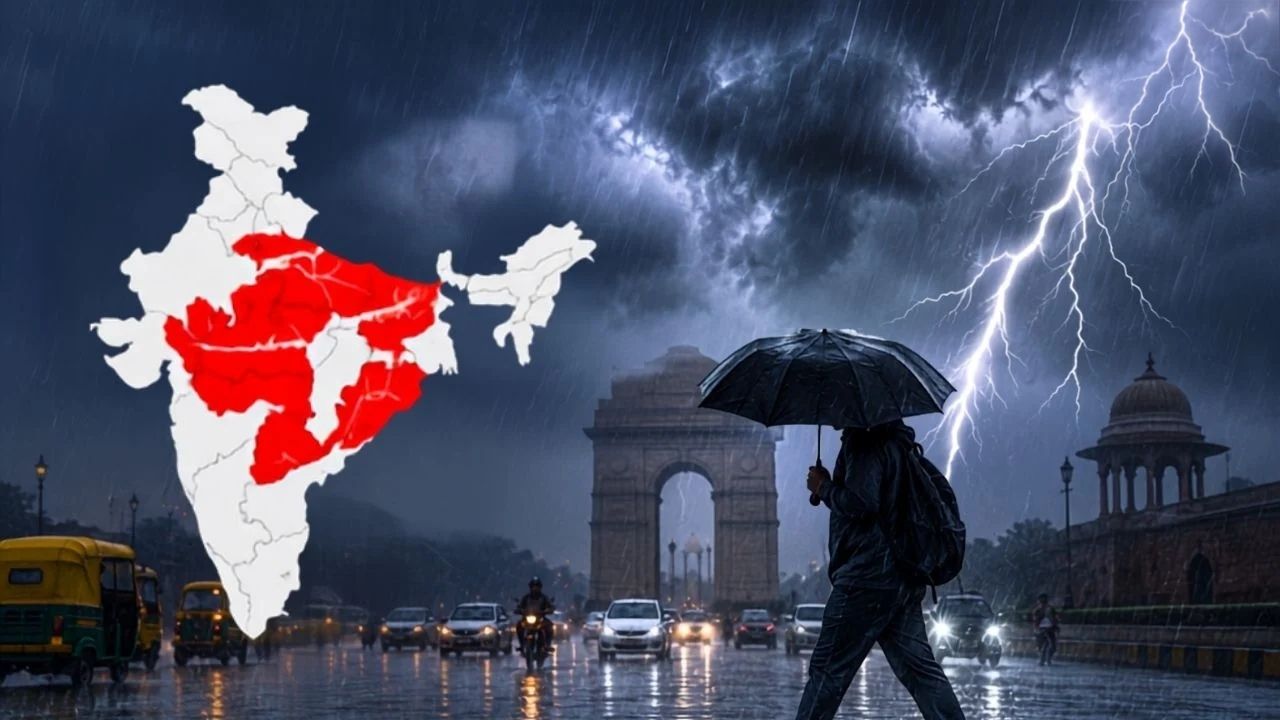 Weather Update Today August 29 Imd Issues Heavy Rain Alert For Next 5 Days In Delhi Bihar Up Aaj Ka Mausam