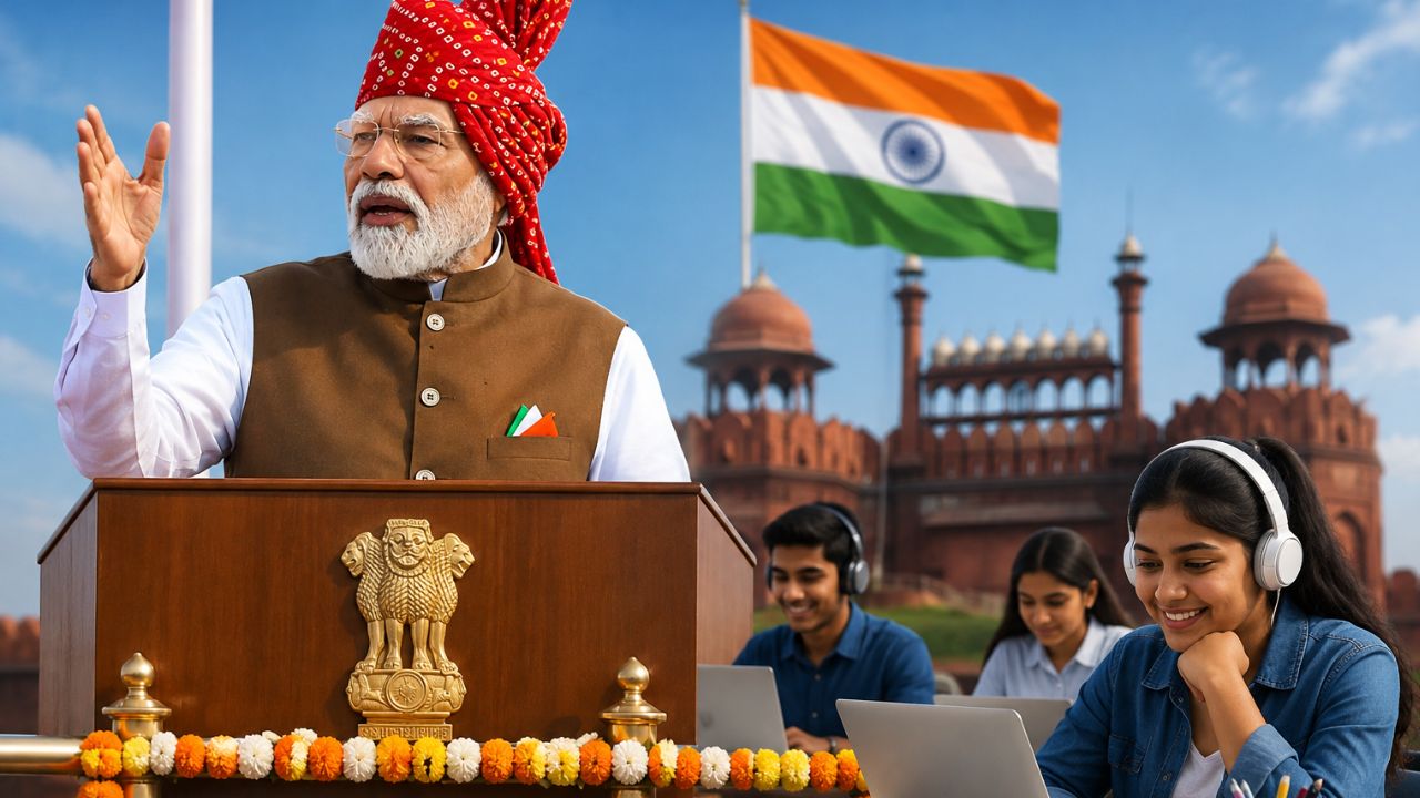 Independence Day Pm Modi Announces Free Online Coaching Across The Country