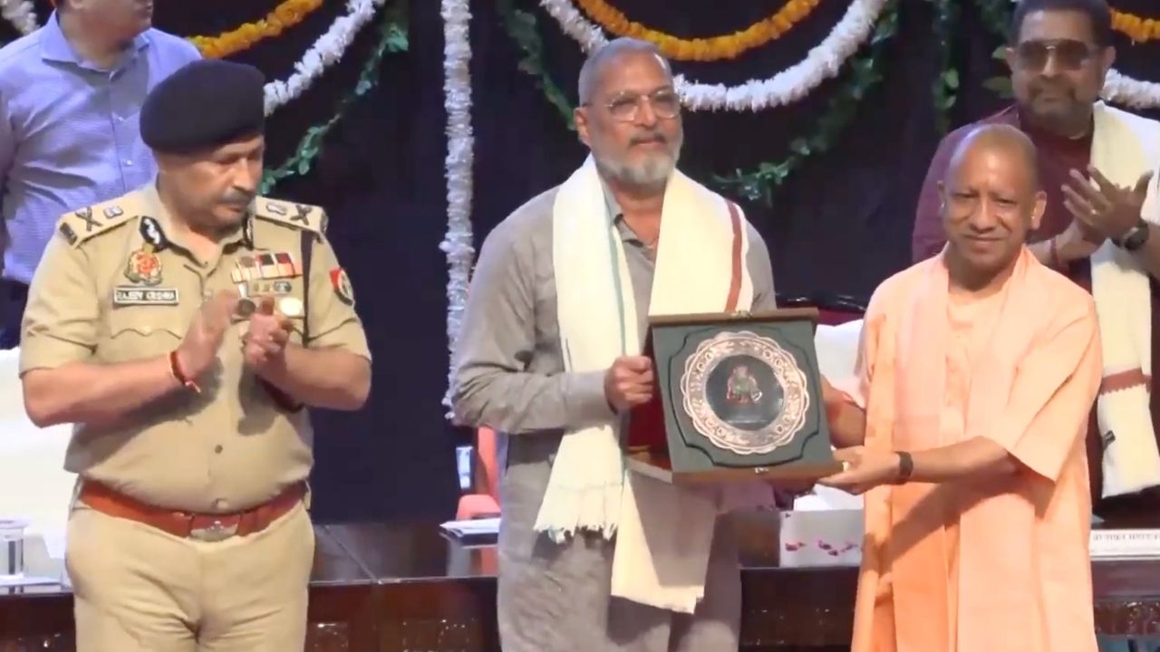 Cm Yogi Praises Nana Patekar For Helping Farmers Without Publicity
