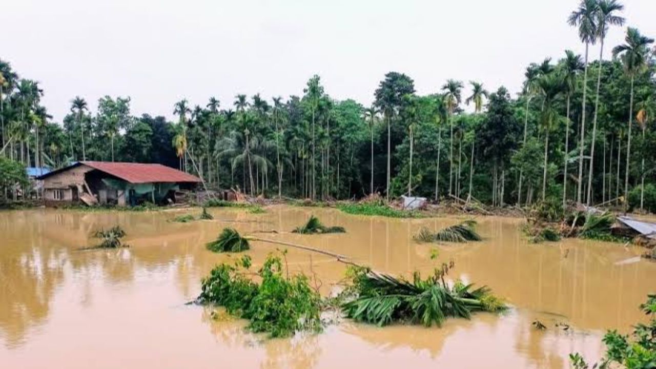 Center Govt Released Assam Flood Affected Farmers Relief Package To Compensate For Crop Losses