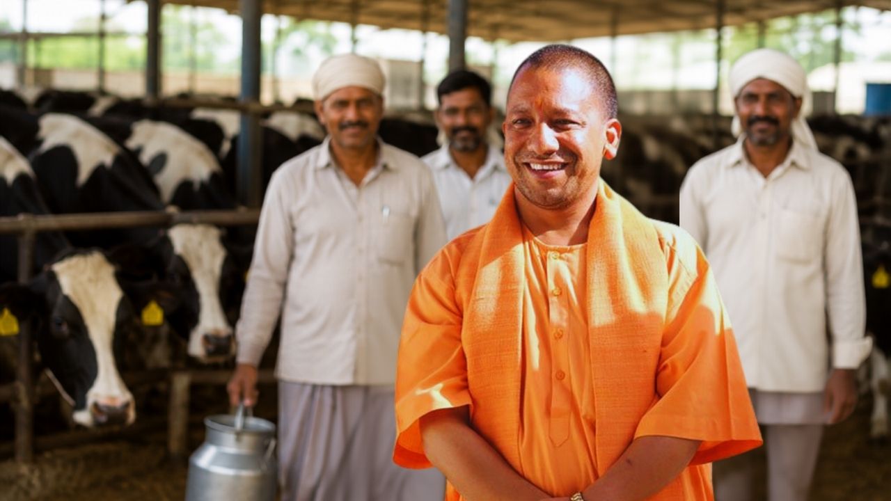 यूपी के डेयरी मॉडल ने मारी बाजी! 38.8 मिलियन टन का रिकॉर्ड, 18 हजार से ज्यादा किसानों को मिला लाभ