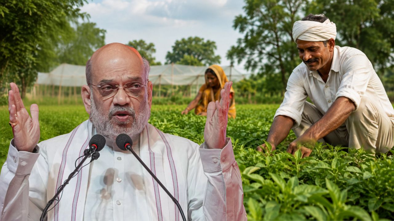 जैविक खेती करने वाले किसानों को 46,500 रुपये प्रति हेक्टेयर देगी सरकार, अमित शाह ने बताया प्लान