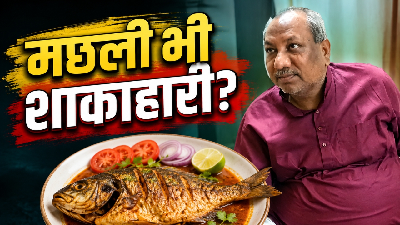 Uttar Pradesh Sanjay Nishad Fish Without Garlic Onion Vegetarian Statement Controversy