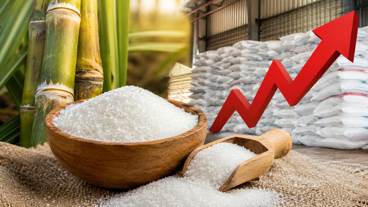 Sugar Price Hike 64 Rupees Per Kg Raw Sugar Import Isma