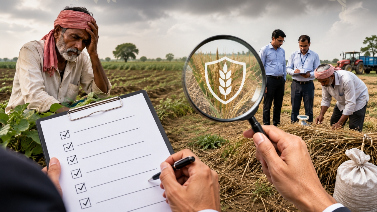 Rajasthan Crop Insurance Fraud Strict Action Pm Fasal Bima Yojana
