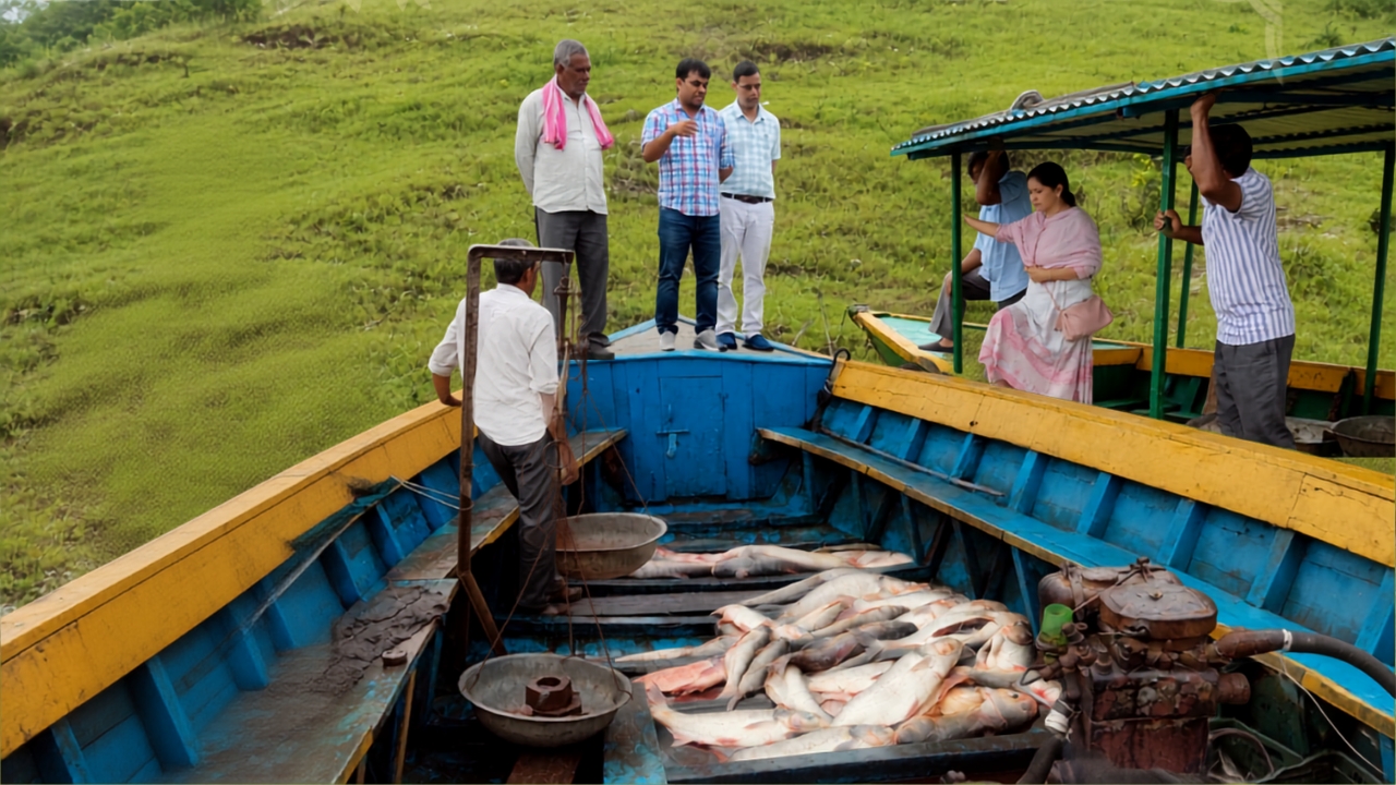 Himachal Fishing Ban Lifted 110 Tonnes Fish Catch 47 Percent Rise