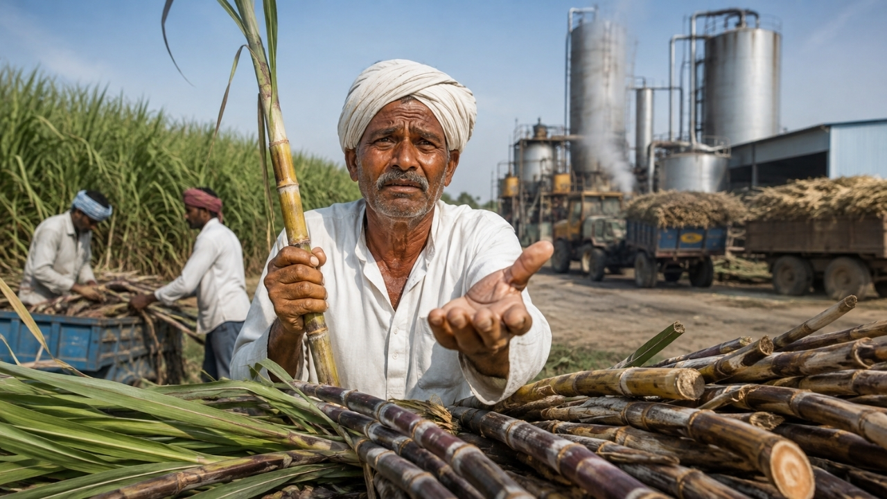 Karnataka Sugarcane Farmers Jaggery Units Ethanol Production Sugar Price Surge