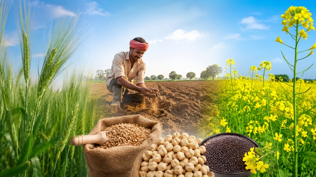 Rabi Crop Wheat Gram Mustard Sowing Preparation Tips