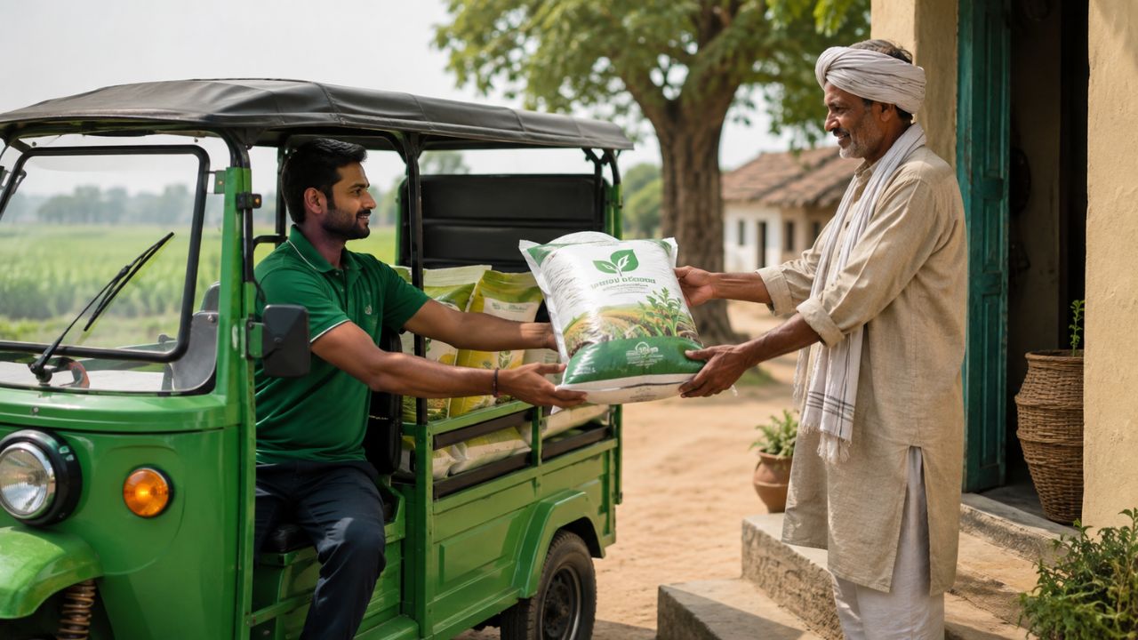 अब खाद के लिए नहीं लगानी होगी लाइन! घर बैठे करें बुकिंग, ई-रिक्शा से पहुंचेगी डिलीवरी
