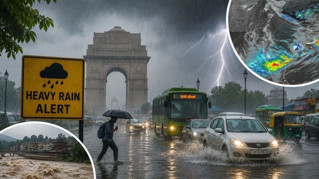 Weather Update Today August 19 Imd Issues Heavy Rain Alert For Up Delhi Ncr Rajasthan Aaj Ka Mausam