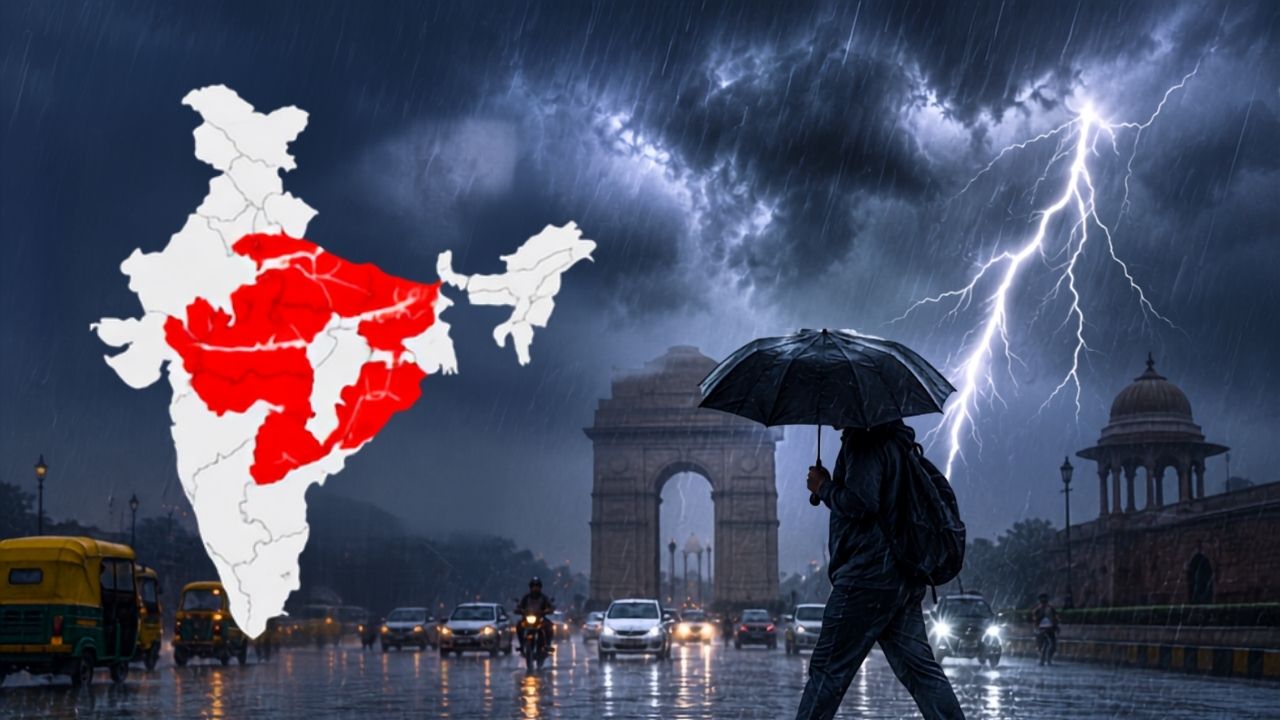 Weather Update Today August 23 Imd Issues Heavy Rain Alert For Delhi Ncr Up Bihar Aaj Ka Mausam Kaisa Rahega