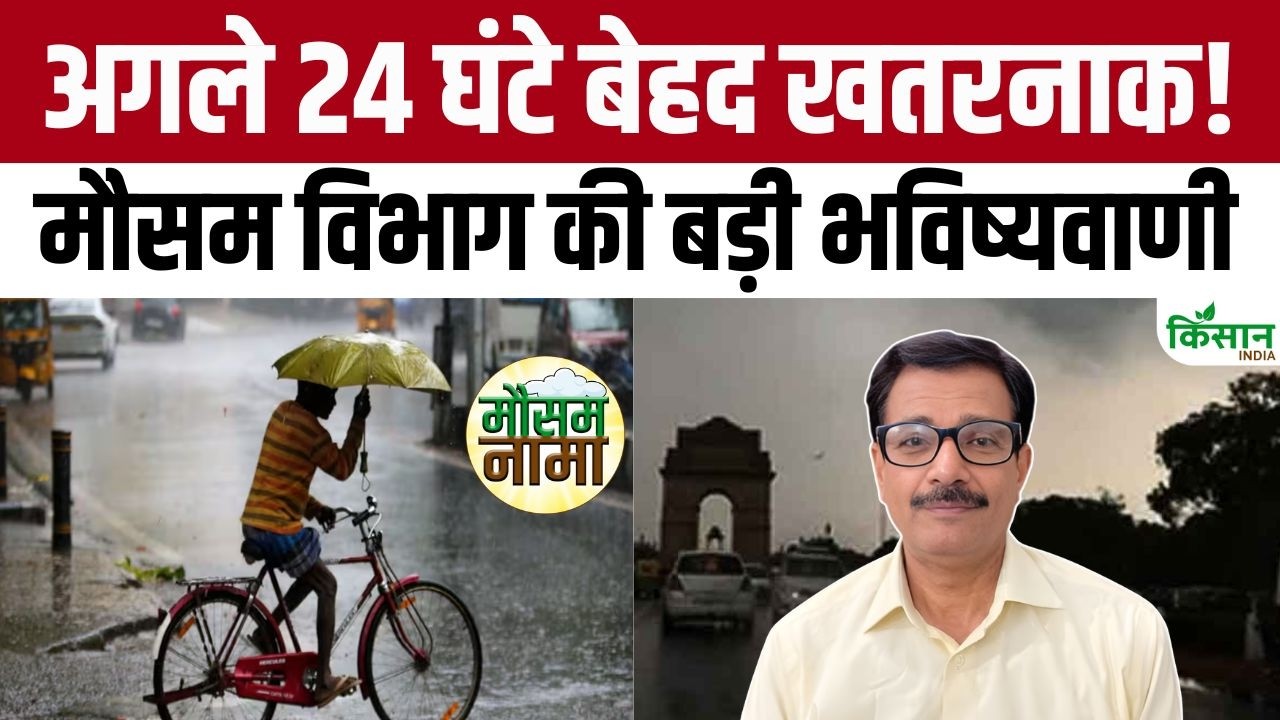 Weather Update: IMD का बड़ा अलर्ट! 17 राज्यों में मूसलाधार बारिश का खतरा, अगले 24 घंटे भारी!