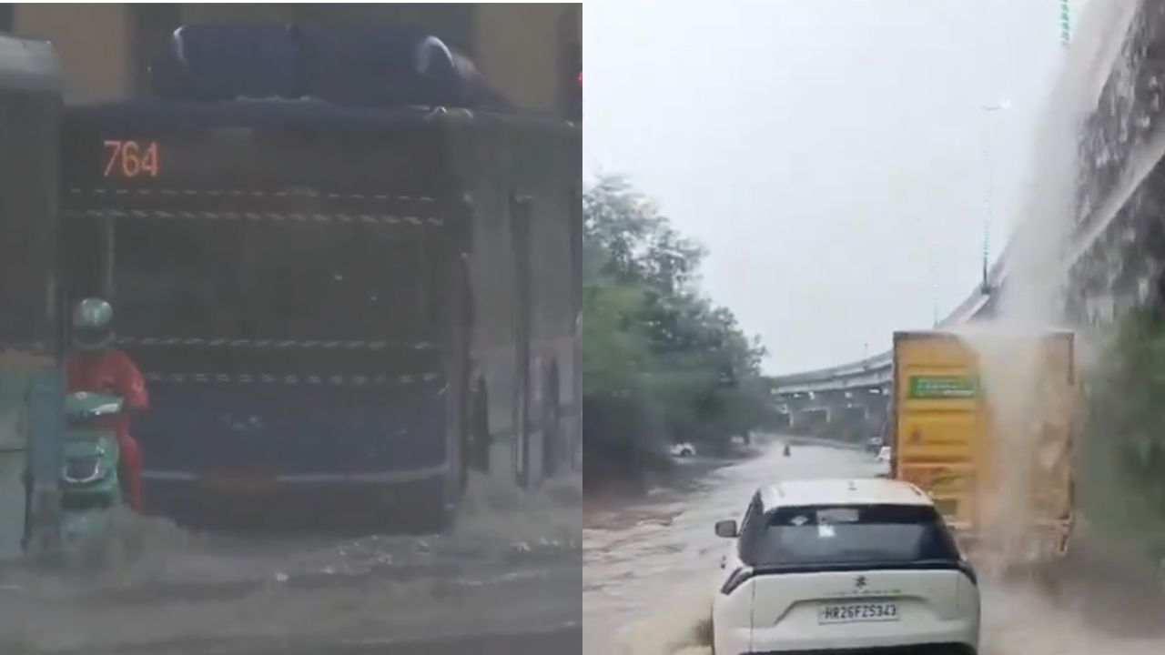 Delhi Weather Update Today Imd Issues Orange Alert For Heavy Rain In National Capital Traffic Police Issue Advisory