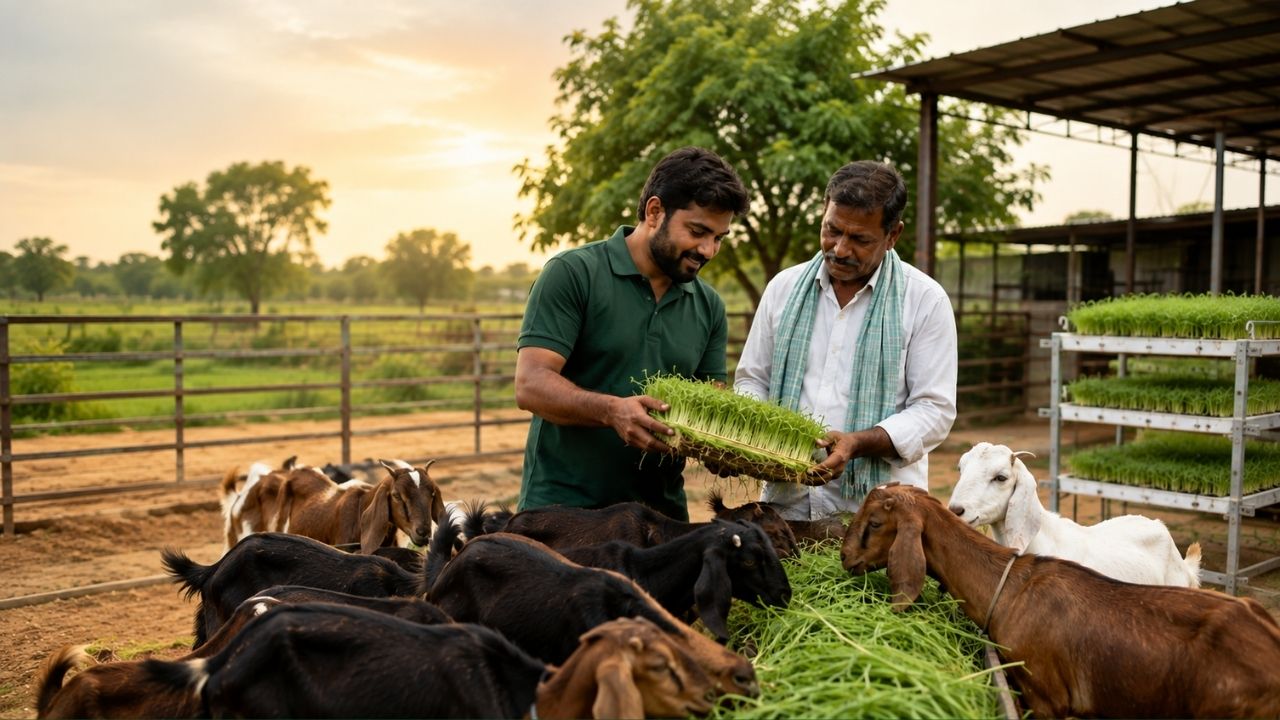 Goat Trust Shunya Agritech 365 Day Nutrition Goat Farmers